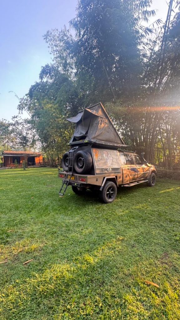 Best land cruiser with rooftop tent in Rwanda