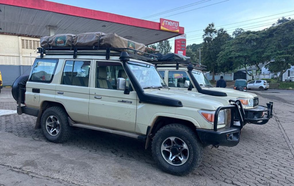 rooftop tent camping cars in Kigali