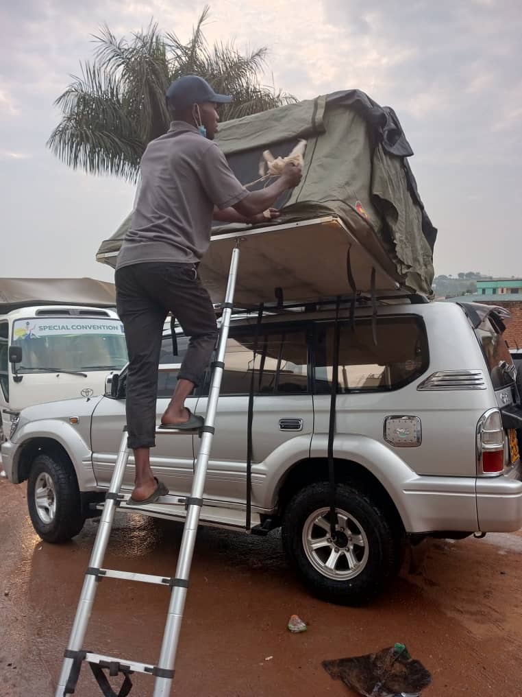 4×4 Rooftop Tent Camping Rwanda