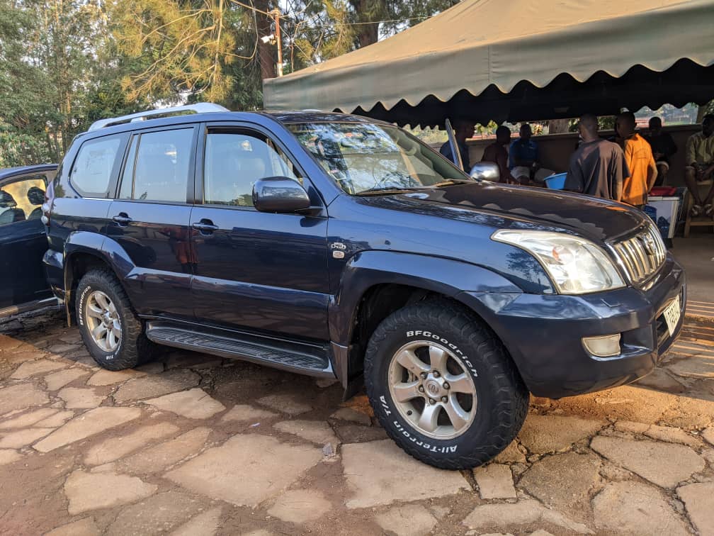 Book Toyota Prado hire Rwanda with Rwanda Rent Car. Safari-ready 4x4 SUV for self-drive, driver hire & airport pickup in Kigali.