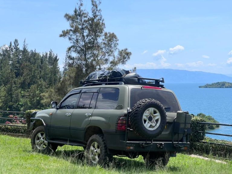 Car rental for gorilla trekking Rwanda at Volcanoes National Park